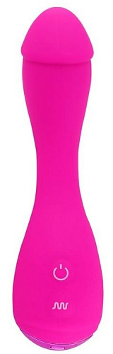 Розовый вибратор Howells Devil Dick 93002Pink (16 см)