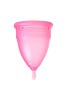 Розовая менструальная чаша Штучки-дрючки 690050 (размер S)