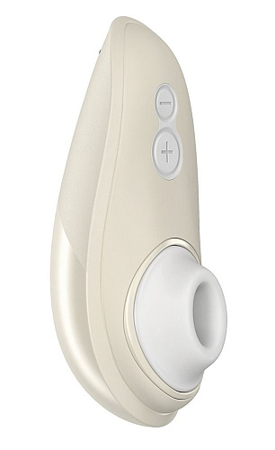 Кремовый бесконтактный клиторальный стимулятор Womanizer Liberty 0596795