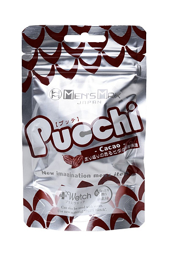 Фигурный мастурбатор белого цвета Men sMax Pucchi CACAO