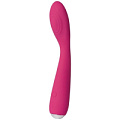 Ярко-розовый G-стимулятор Svakom IRIS Clitoral G-spot Vibrator S-11 (18 см)
