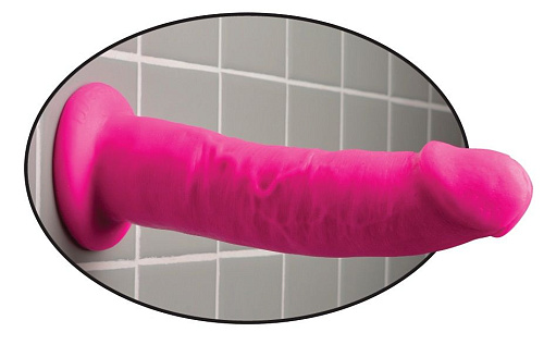 Большой ярко-розовый дилдо Pipedream 9 Dillio PD5309-11 (22,8 см)