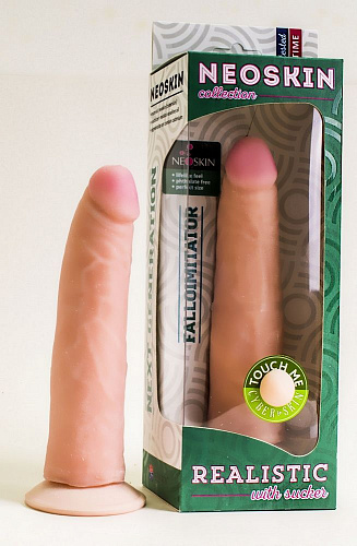 Максимально реалистичный фаллоимитатор телесного цвета на присоске LOVETOY (А-Полимер) 810606 (18 см)