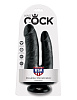 Чёрный анально-вагинальный фаллоимитатор Pipedream Double Penetrator PD5512-23 (20,9 см)
