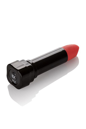 Чёрный вибратор-помада California Exotic Novelties Hide Play Lipstick SE-2930-10-3