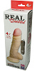 Телесный вибратор из неоскин LOVETOY (А-Полимер) REAL Standard 024713 (12 см)