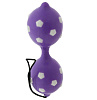Фиолетовые вагинальные шарики Seven Creations DUO BALLS 05-128PUSC