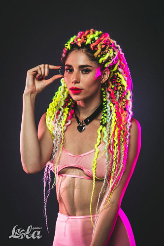 Чёрный ошейник с замком и ключиком Lola toys Utopia 1091-01lola