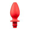 Красная насадка для душа NMC HYDROBLAST 4INCH BUTTPLUG SHAPE DOUCHE 111743 (10,2 см)