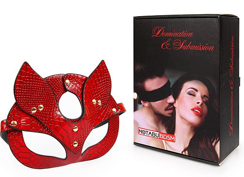 Красная игровая маска с ушками Bior toys NTB-80648