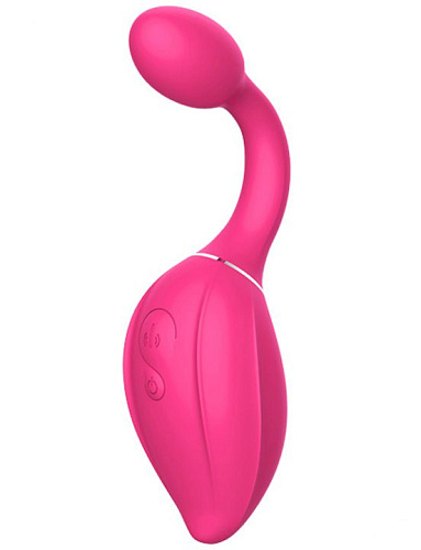 Розовый расширяющийся вибратор Yuanse Gina G-0016 (19,4 см)