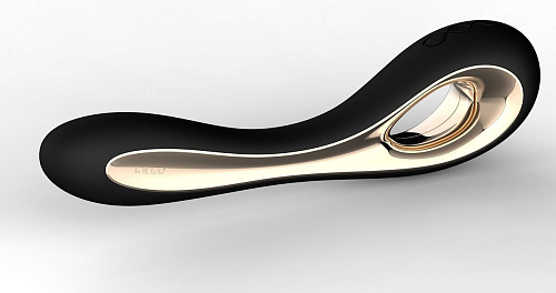 Чёрный вибратор Lelo Isla Black LEL1563 (22 см)