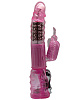 Розовый вибратор с ротацией Eroticon Agent 007 30438 (25,5 см)