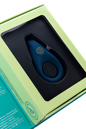 Синее эрекционное кольцо на пенис Satisfyer Ring 1 J02008-11