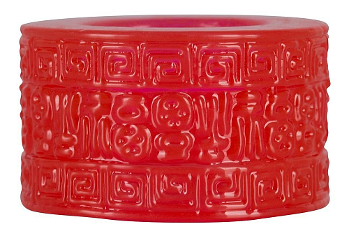 Широкое красное эрекционное кольцо Orion Cock Ring Aztecs 0510467