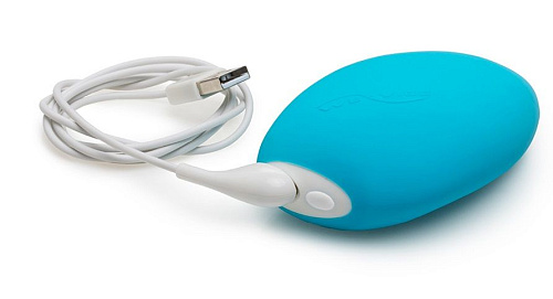 Голубой вибромассажёр We-vibe Wish-Blue