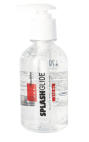 Прозрачный возбуждающий гель-лубрикант Splashglide HOT STIMULATIVE  715743