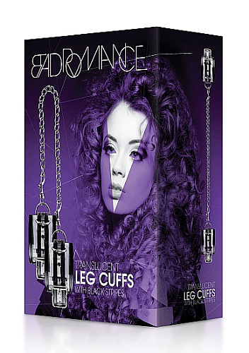 Черные оковы для ног Shots Media BV BAD019