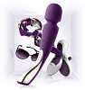 Профессиональный массажёр фиолетового цвета Lelo Smart Wand Medium Plum LEL8302