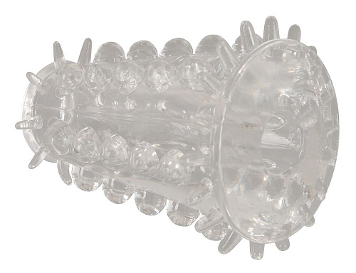 Прозрачная, расширяющая пенис насадка Orion Action Star 0517844 (7 см)