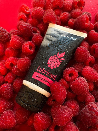 Съедобный лубрикант с ароматом малины JuJu 7449JU (50 мл)