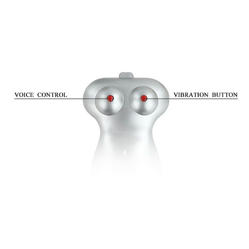 Мастурбатор телесного цвета в виде женского тела, с вибрацией и голосовым сопровождением Baile BM-009127