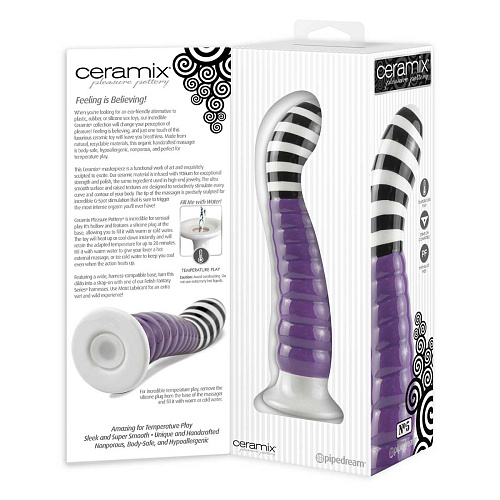Керамический фиолетовый стимулятор Pipedream CERAMIX №5 PD4905-00