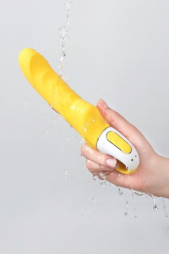 Жёлтый вибратор Satisfyer Vibes Yummy Sunshine EE73-879-1017 (22,5 см)