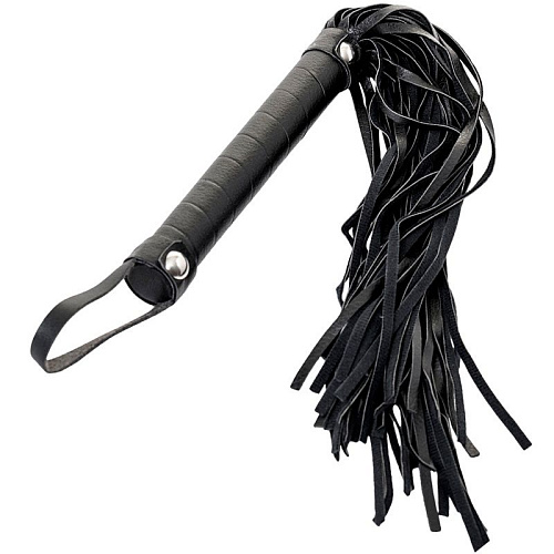 Набор для БДСМ-игры: ремни, плетка, наручники, оковы и маска ToyFa 704012