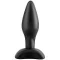 Силиконовая анальная пробка для начинающих в чёрном цвете Pipedream PD4601-23