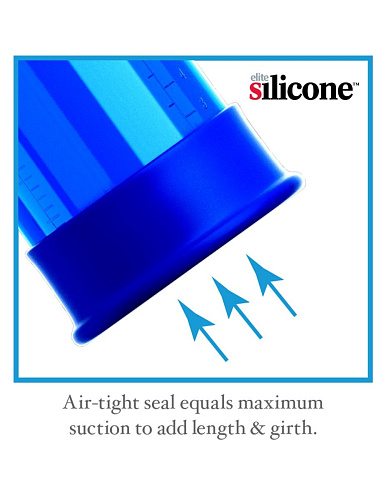 Синяя автоматическая вакуумная помпа Pipedream Auto-Vac Power Pump PD1995-14