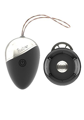 Чёрное виброяйцо с пультом ДУ Shots Media BV Isley RET005BLK