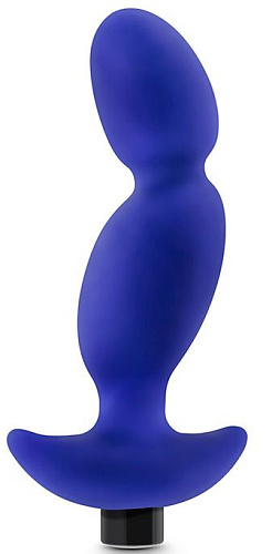 Синий анальный вибратор Blush Novelties Force BN-11642 (12,5 см)