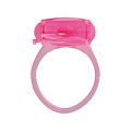 Розовое эрекционное виброкольцо Toyz4lovers VIBRATING COCK RING EASY GOING T4L-00801246