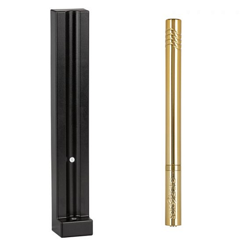 Золотистый ультратонкий вибромассажёр California Exotic Novelties Hidden Pleasures SE-0037-05-3