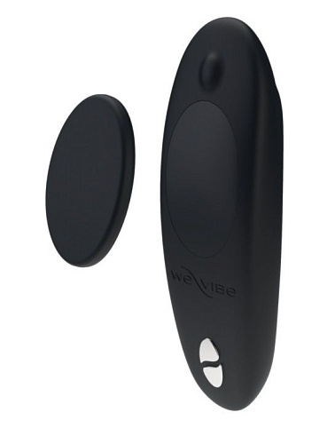 Чёрный вибромассажёр для стимуляции клитора We-vibe Moxie-Black