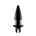Чёрный конический анальный вибратор NMC HUMPER 3.5INCH VIBRATOR 111771