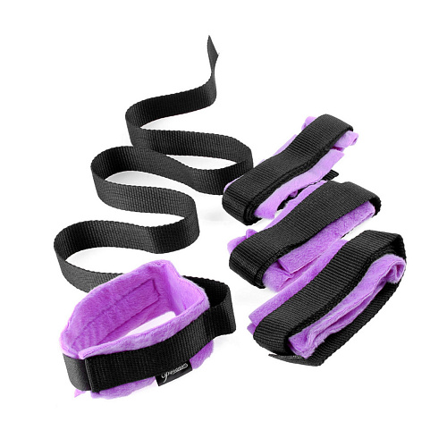 Комплект для бондажа розового цвета Beginner Pipedream PD2160-12