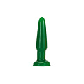 Зелёная гелевая анальная пробка Gopaldas 8199SJGR BCD GP