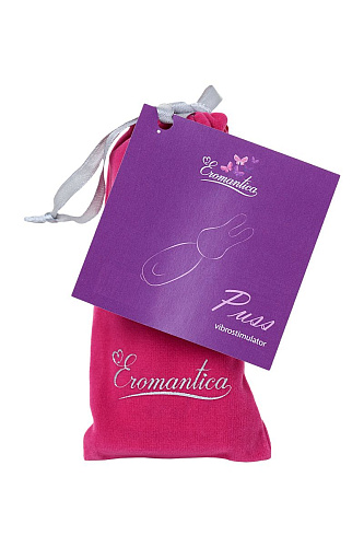 Розовый мини-вибраторс ушками Eromantica PUSS 120210 (8,5 см)