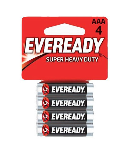 Батарейки Energizer EVEREADY R03 639609 (тип AAA, 4 шт)