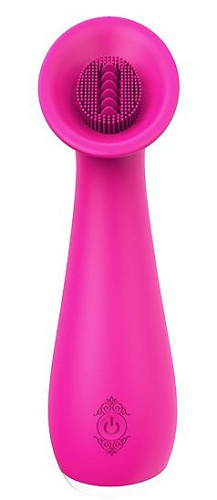 Розовый клиторальный стимулятор Dream Toys CHARMING SUNFLOWER 21579 (15,3 см)