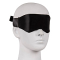 Чёрная маска без прорезей Blush Novelties BLINDFOLD 520124