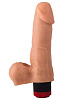 Реалистичный виброфаллос телесного цвета с мошонкой LOVETOY (А-Полимер) 111700 (15,5 см)