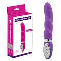 Фиолетовый вибратор с наплывами Howells Lovey-Dovey Wavy Vibe 87001-purple (18 см)