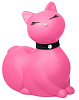 Розовый массажёр-кошка с вибрацией Big Teaze Toys I Rub My Kitty 27198