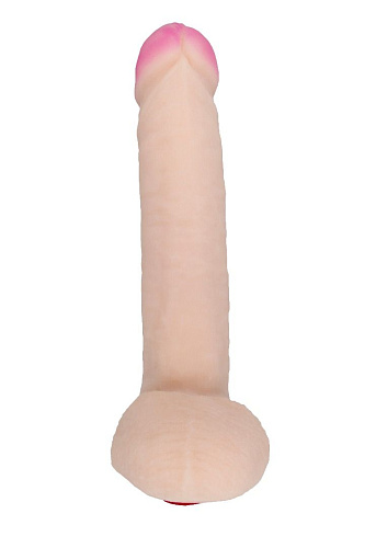 Реалистичный по форме и на ощупь вибратор телесного цвета LOVETOY (А-Полимер) 803200 (24 см)