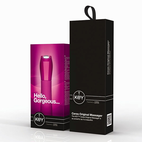 Мощный розовый вибромассажёр Jopen Ceres Original Pink JO-8050-00-3