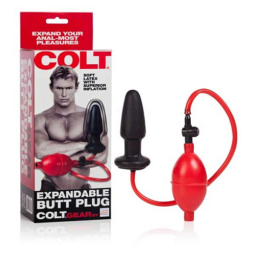 Анальная пробка-расширитель California Exotic Novelties COLT EXPANDABLE BUTT PLUG SE-6870-00-3 (10,25 см)