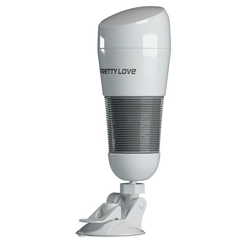 Мега-мастурбатор вагина белого цвета без вибрации Baile Hedy BM-00900T49N